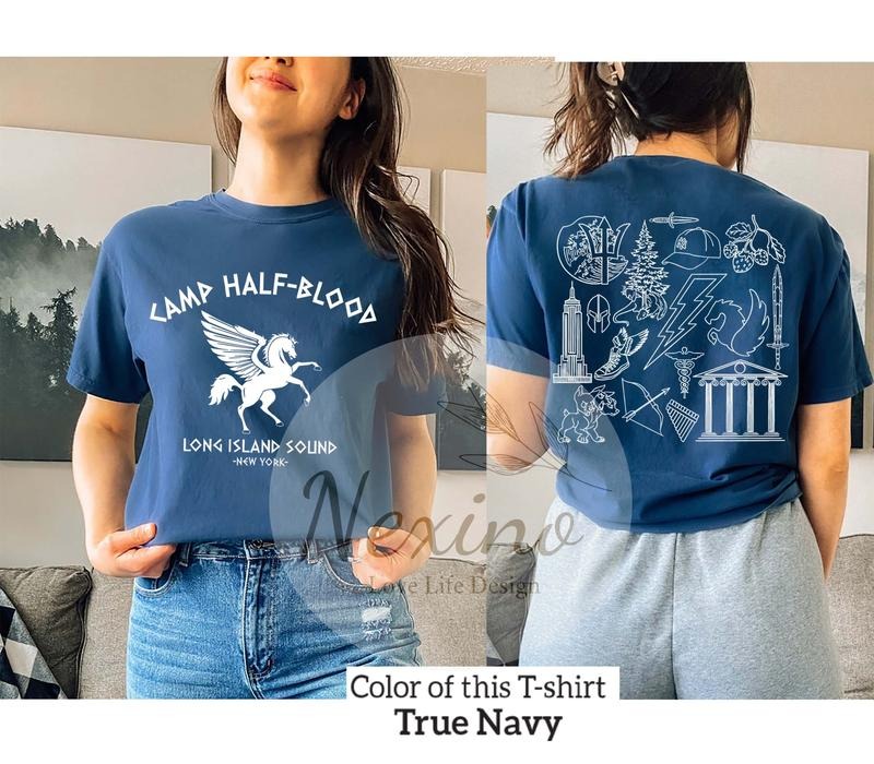 2 Slide Design, Camp Halfblood T-Shirt, Camp Half-Blood Shirt, Trendy Shirt, Percy Jackson Shirt, Camp Jupiter, Half Blood Chronicles Branches