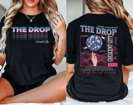 2 Slide Design, Crescent City Book T-Shirt, Smut Reader Gift, BookTok Merch, Crescent City Light It Up Tee, Crescent City Fan T-Shirt, Bookish Gift, SJM Merch