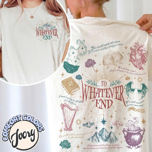 2 Slide Design, Throne Of Glass Fan tshirt, Bookish Shirt Acotar, Sjm Merch Acotar, Quote Bookish Gift,Aelin Quote Tee,Sarah J Maas Shirt
