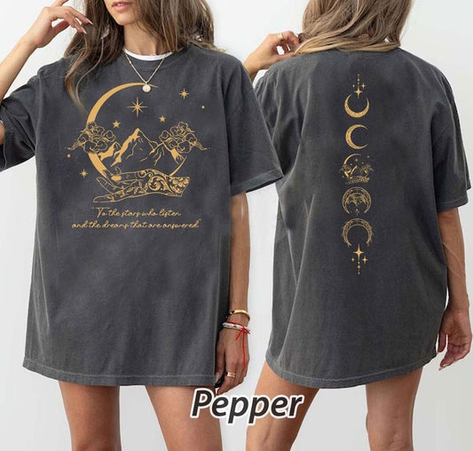 2 Slide Design, Velaris T-shirt, Velaris City shirt,City of Starlight, The Night Court T-shirt, Court Of Thorns And Roses, SJM Velaris T-shirt