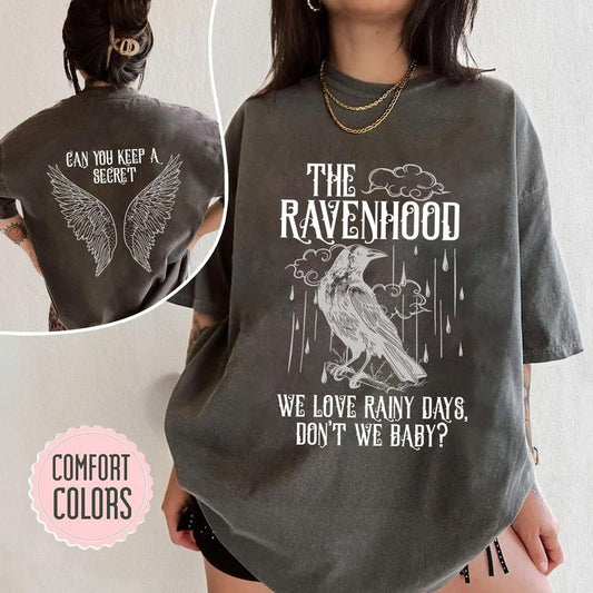 2 Slide Design, We Love Rainy Days T-Shirt, Dont We baby Shirt, Rainy Days Shirt, Bookish Tee, Book Lover Gift, Romance books, Original Designer