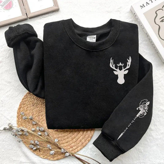 2 Slide, You Do Not Yield Sweatshirt,Hoodie Acotar Sweatshirt, Throne Of Glass Sweatshirt, A Court of Thorns and Roses Court of Dreams