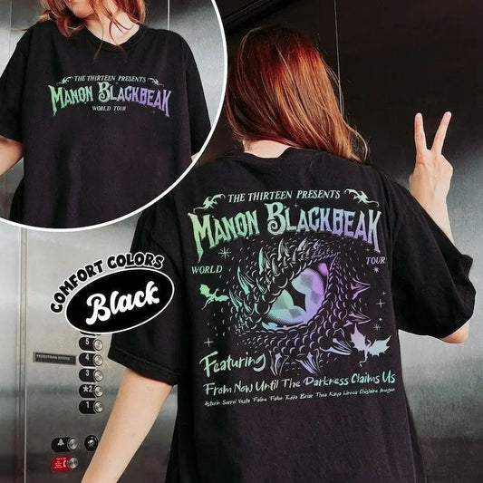 2 Slides, Manon Blackbeak Throne of Glass T-shirt, The Thirteen SVG, From Now Until The Darkness Claims Us Tee, ACOTAR Crescent City Shirt