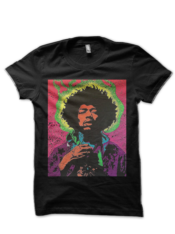 Jimi Hendrix Half Sleeve T-Shirt Style009 Hoodie, Sweatshirt | CoreVibeTees.com