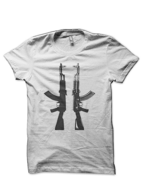 AK 47 Kalashnikov Half Sleeve T-Shirt Hoodie, Sweatshirt | CoreVibeTees.com