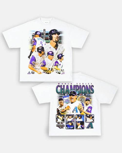 2001 WORLD SERIES CHAMPS - DIAMONDBACKS TEE - [DS] Hoodie, Sweatshirt | CoreVibeTees.com (Image 2)