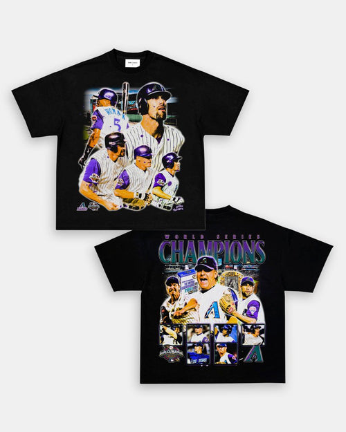 2001 WORLD SERIES CHAMPS - DIAMONDBACKS TEE - [DS] Hoodie, Sweatshirt | CoreVibeTees.com (Image 1)