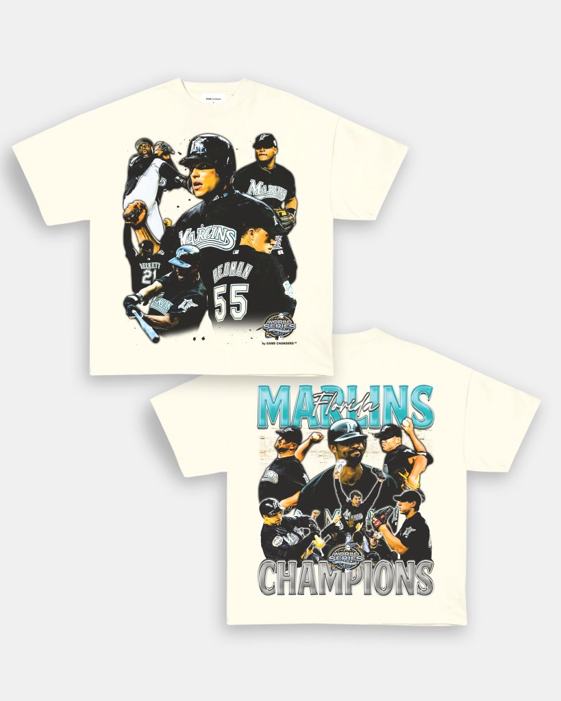 2003 WORLD SERIES CHAMPS - MARLINS TEE - [DS] Hoodie, Sweatshirt | CoreVibeTees.com (Image 4)