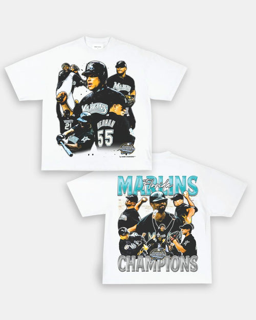 2003 WORLD SERIES CHAMPS - MARLINS TEE - [DS] Hoodie, Sweatshirt | CoreVibeTees.com (Image 2)