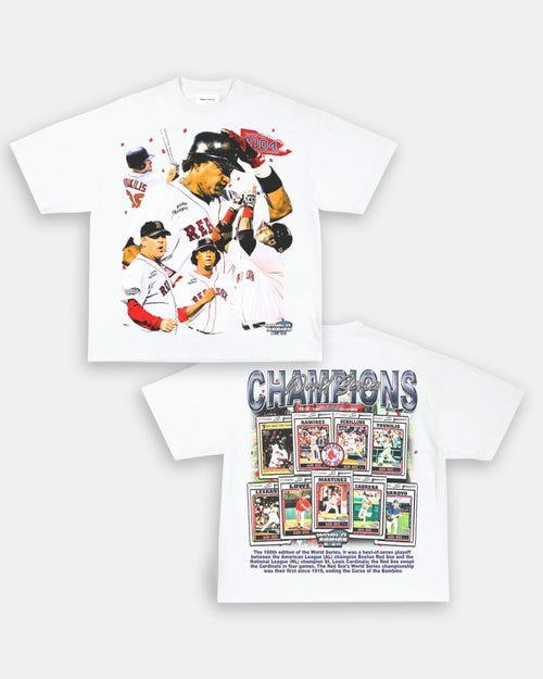 2004 WORLD SERIES CHAMPS - RED SOX TEE - [DS] Hoodie, Sweatshirt | CoreVibeTees.com (Image 2)