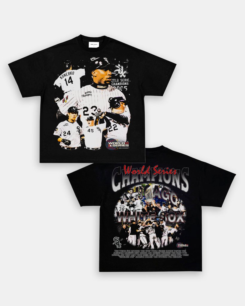 2005 WORLD SERIES CHAMPS - WHITE SOX TEE - [DS] Hoodie, Sweatshirt | CoreVibeTees.com (Image 5)