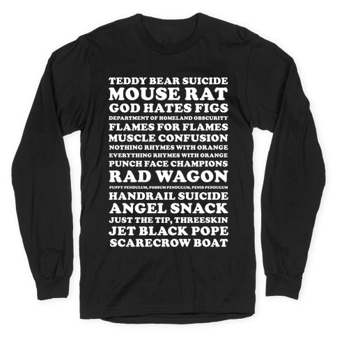 Andy Dwyer Band Names Longsleeve Tee Hoodie, Sweatshirt | CoreVibeTees.com (Image 1)