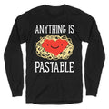 Anything Is Pastable Longsleeve Tee Hoodie, Sweatshirt | CoreVibeTees.com (Image 1)
