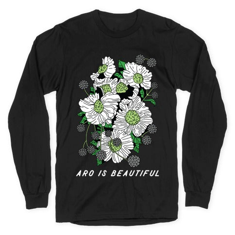 Aro is Beautiful Longsleeve Tee Hoodie, Sweatshirt | CoreVibeTees.com (Image 1)