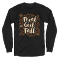 Basic Feral Girl Fall Longsleeve Tee Hoodie, Sweatshirt | CoreVibeTees.com (Image 1)