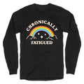 Chronically Fatigued Longsleeve Tee Hoodie, Sweatshirt | CoreVibeTees.com (Image 1)