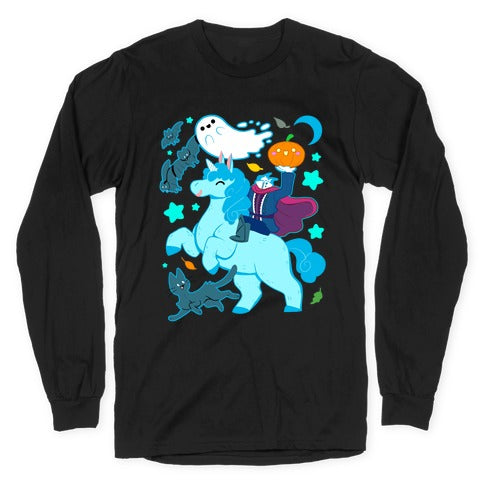 Cute Halloween Longsleeve Tee Hoodie, Sweatshirt | CoreVibeTees.com (Image 1)