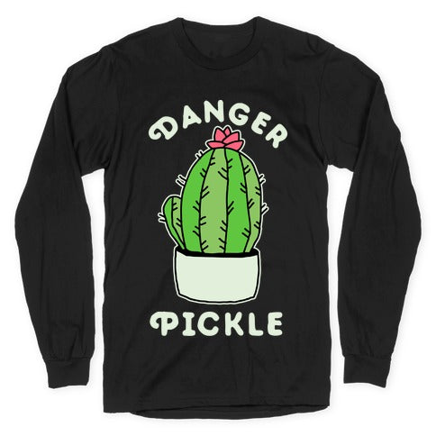 Danger Pickle  Longsleeve Tee Hoodie, Sweatshirt | CoreVibeTees.com (Image 1)