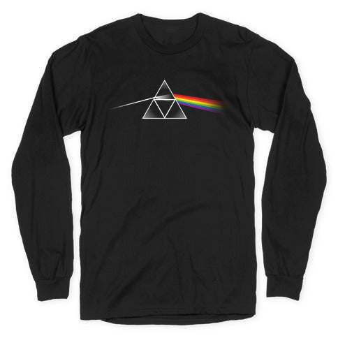 Dark Side of the Triforce Longsleeve Tee Hoodie, Sweatshirt | CoreVibeTees.com (Image 1)
