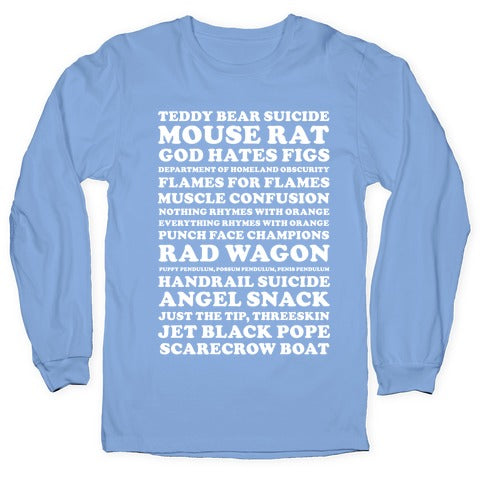 Andy Dwyer Band Names Longsleeve Tee Hoodie, Sweatshirt | CoreVibeTees.com (Image 2)