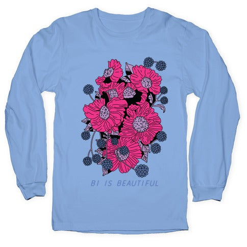 Bi is Beautiful Longsleeve Tee Hoodie, Sweatshirt | CoreVibeTees.com (Image 2)