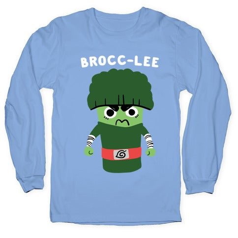 Brocc-Lee - Rock Lee Longsleeve Tee Hoodie, Sweatshirt | CoreVibeTees.com (Image 2)
