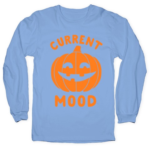 Current Mood: Halloween Longsleeve Tee Hoodie, Sweatshirt | CoreVibeTees.com (Image 2)