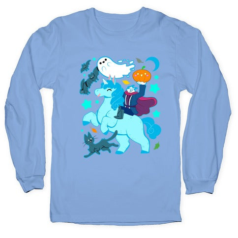 Cute Halloween Longsleeve Tee Hoodie, Sweatshirt | CoreVibeTees.com (Image 2)
