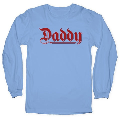 Daddy Gothic Longsleeve Tee Hoodie, Sweatshirt | CoreVibeTees.com (Image 2)