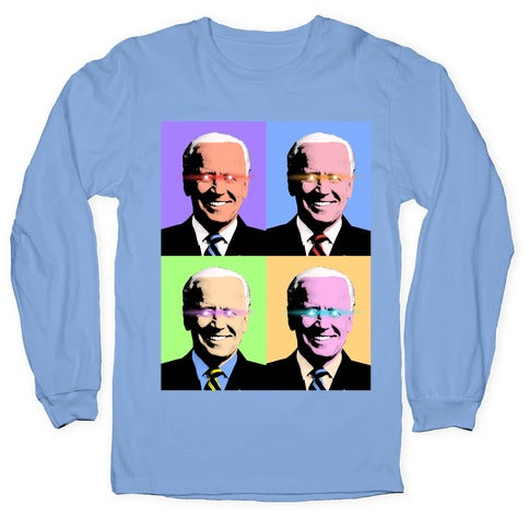 Dark Brandon Pop Art Longsleeve Tee Hoodie, Sweatshirt | CoreVibeTees.com (Image 2)