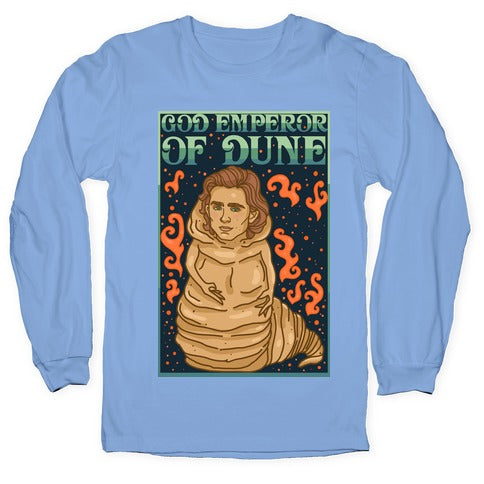 God Emperor Of Dune Timoth√©e Chalamet Longsleeve Tee Hoodie, Sweatshirt | CoreVibeTees.com (Image 2)