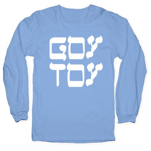 Goy Toy Longsleeve Tee Hoodie, Sweatshirt | CoreVibeTees.com (Image 2)