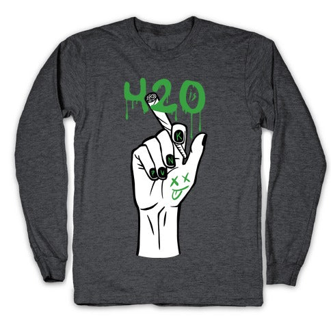 420 Is Punk Longsleeve Tee Hoodie, Sweatshirt | CoreVibeTees.com (Image 3)