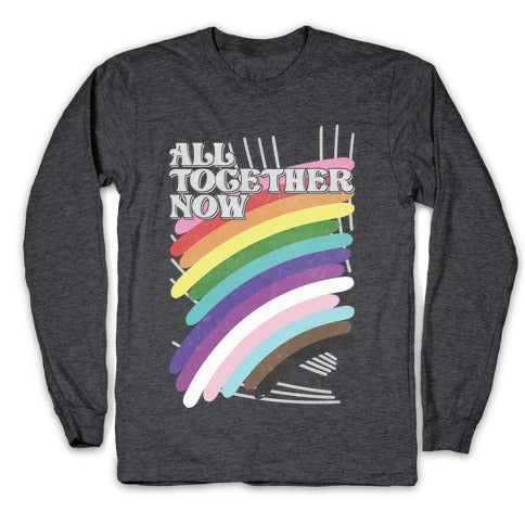 All Together Now Longsleeve Tee Hoodie, Sweatshirt | CoreVibeTees.com (Image 3)