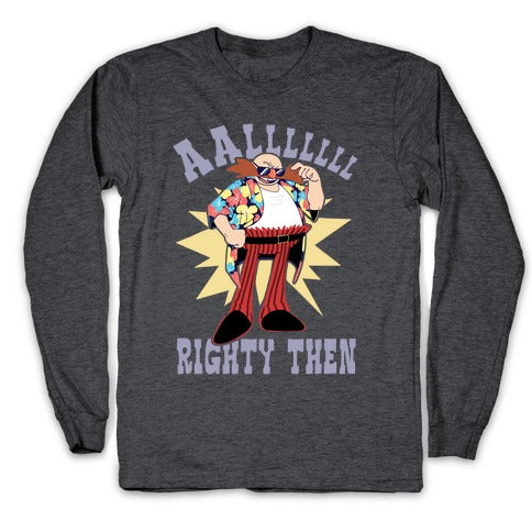 Alrighty Then Eggman Longsleeve Tee Hoodie, Sweatshirt | CoreVibeTees.com (Image 3)