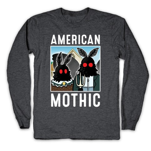 American Mothic Longsleeve Tee Hoodie, Sweatshirt | CoreVibeTees.com (Image 3)