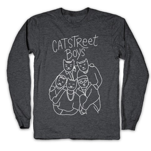 Catstreet Boys Longsleeve Tee Hoodie, Sweatshirt | CoreVibeTees.com (Image 3)