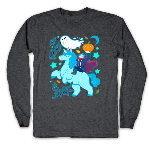 Cute Halloween Longsleeve Tee Hoodie, Sweatshirt | CoreVibeTees.com (Image 3)