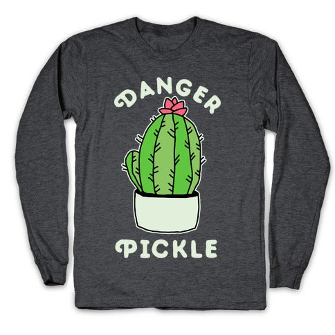 Danger Pickle  Longsleeve Tee Hoodie, Sweatshirt | CoreVibeTees.com (Image 3)