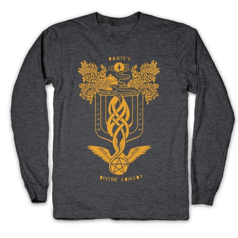 Dante's Divine Comedy Longsleeve Tee Hoodie, Sweatshirt | CoreVibeTees.com (Image 3)
