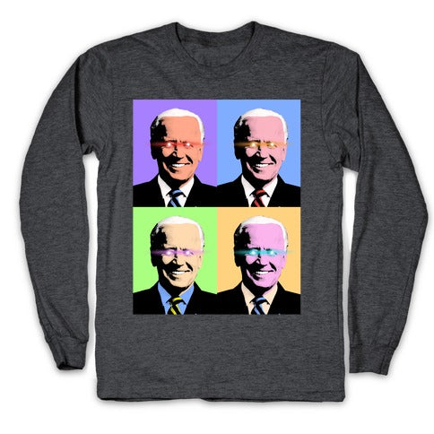 Dark Brandon Pop Art Longsleeve Tee Hoodie, Sweatshirt | CoreVibeTees.com (Image 3)