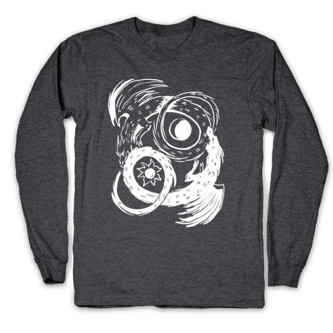 Dark-Light Ouroboros  Longsleeve Tee Hoodie, Sweatshirt | CoreVibeTees.com (Image 3)