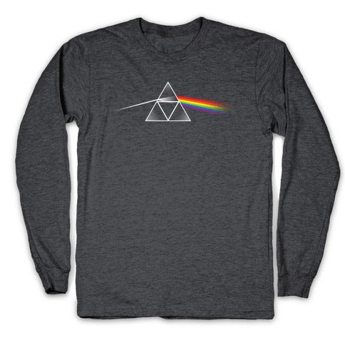 Dark Side of the Triforce Longsleeve Tee Hoodie, Sweatshirt | CoreVibeTees.com (Image 3)