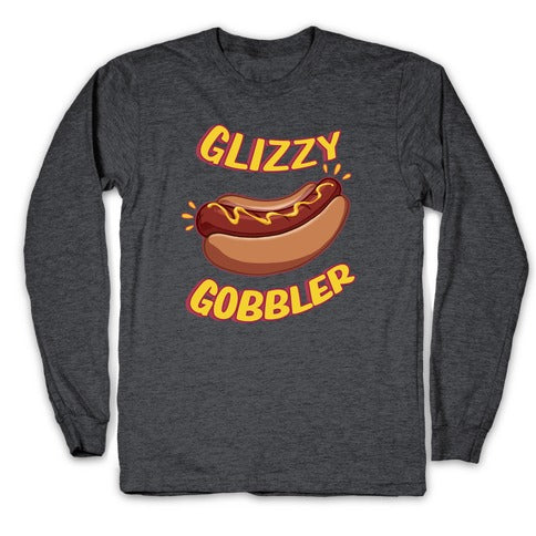 Glizzy Gobbler Longsleeve Tee Hoodie, Sweatshirt | CoreVibeTees.com (Image 3)