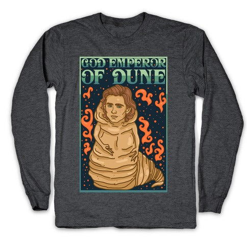 God Emperor Of Dune Timoth√©e Chalamet Longsleeve Tee Hoodie, Sweatshirt | CoreVibeTees.com (Image 3)
