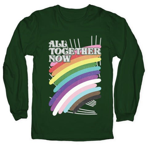 All Together Now Longsleeve Tee Hoodie, Sweatshirt | CoreVibeTees.com (Image 4)
