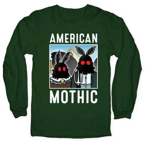 American Mothic Longsleeve Tee Hoodie, Sweatshirt | CoreVibeTees.com (Image 4)