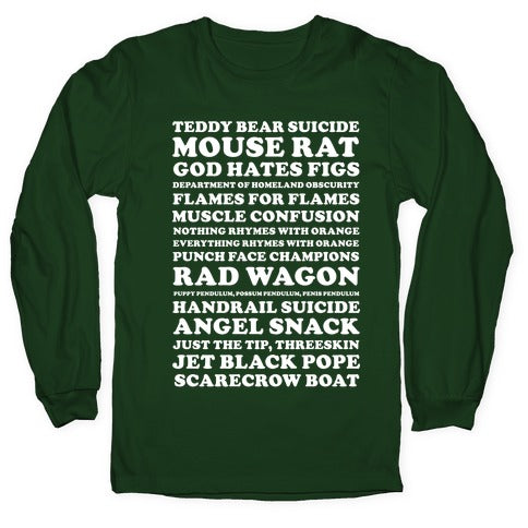 Andy Dwyer Band Names Longsleeve Tee Hoodie, Sweatshirt | CoreVibeTees.com (Image 4)