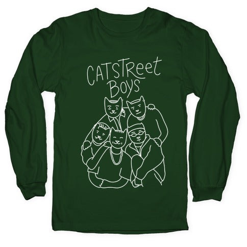 Catstreet Boys Longsleeve Tee Hoodie, Sweatshirt | CoreVibeTees.com (Image 4)