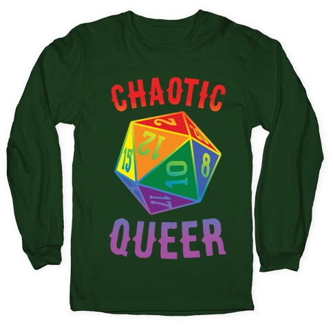 Chaotic Queer Longsleeve Tee Style001 Hoodie, Sweatshirt | CoreVibeTees.com (Image 4)